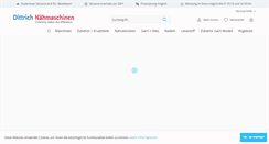 Desktop Screenshot of dittrich-naehmaschinen.de